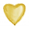 Balon z helem FX serce złote 66854 18 cali
