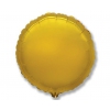Balon z helem FX okrągły żółty 01937 18 cali