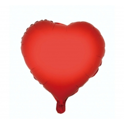 Balon foliowy z helem 32740 Serce czerwone 18 cali