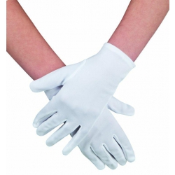 Rękawiczki Białe krótkie 03071