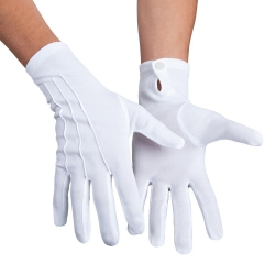 Rękawiczki krótkie białe XL 03081